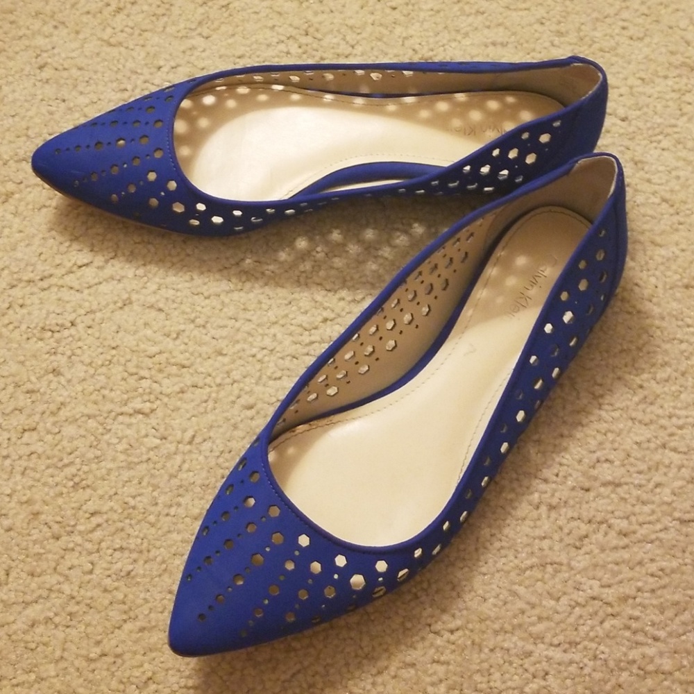 Calvin Klein flats